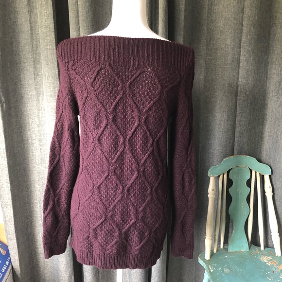 Loft woven sweater Sz Medium - Picture 4 of 5